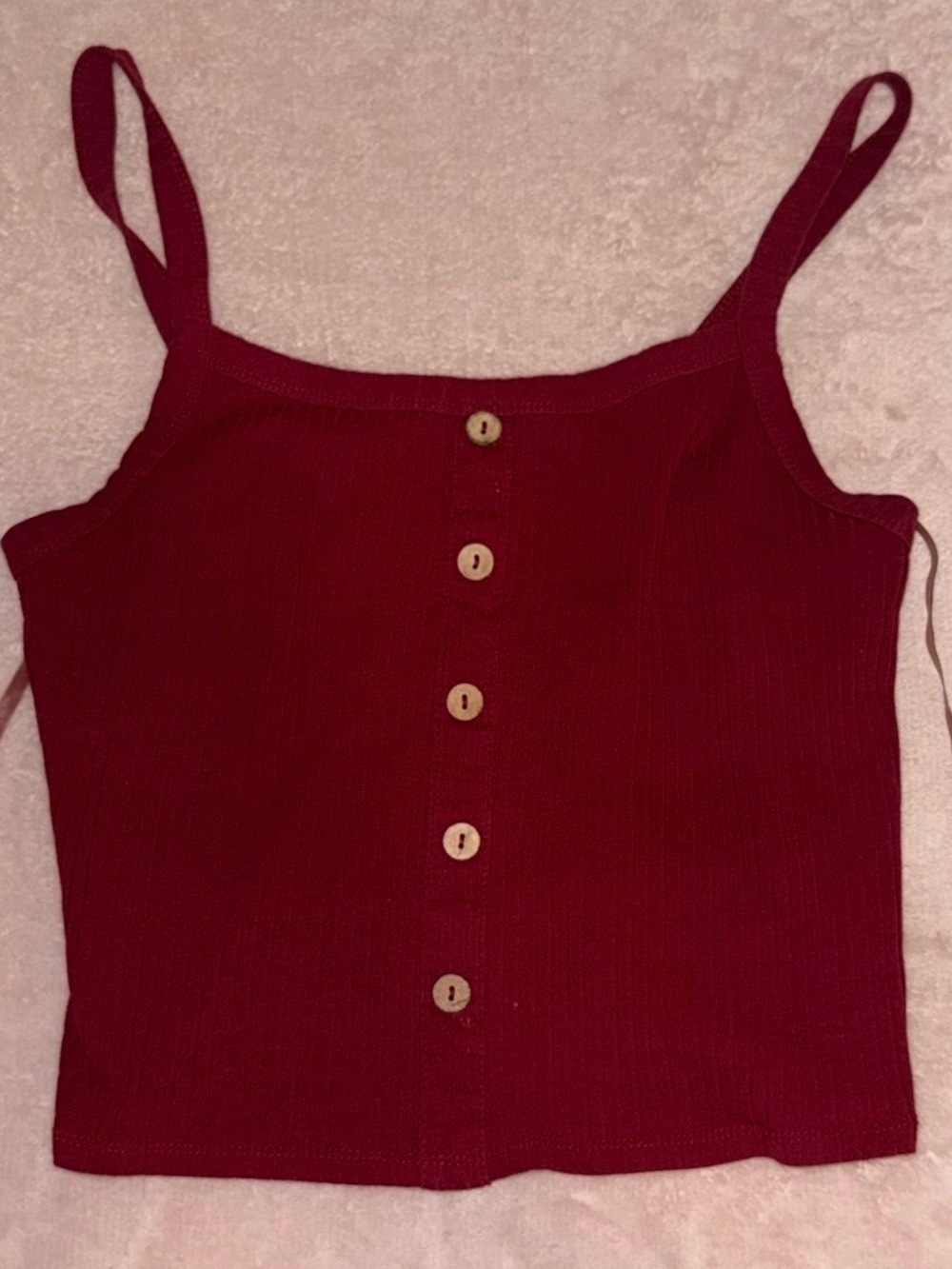 64 ❤️Active USA burgundy tank top❤️